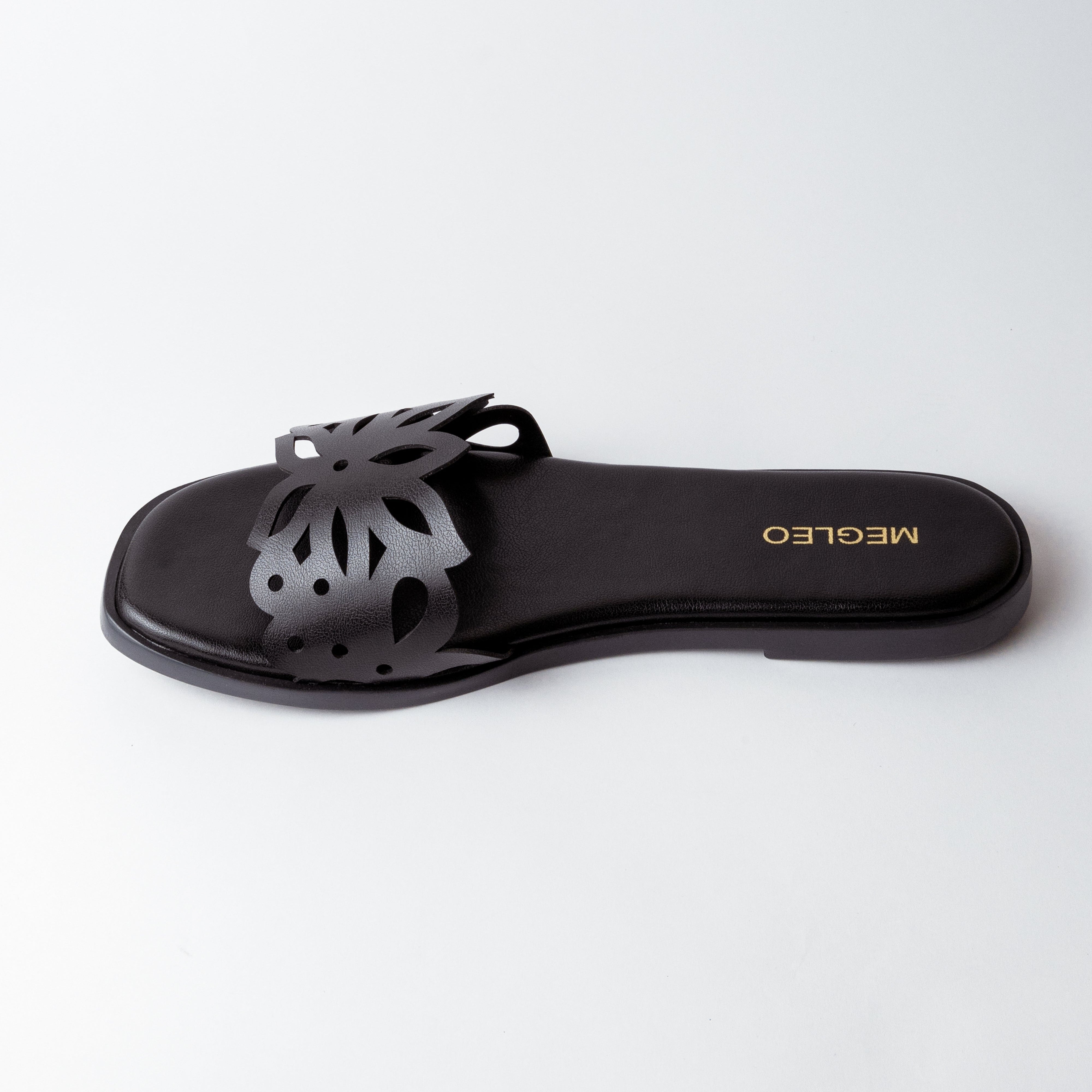 Image of Carve Vegan Flats - Black