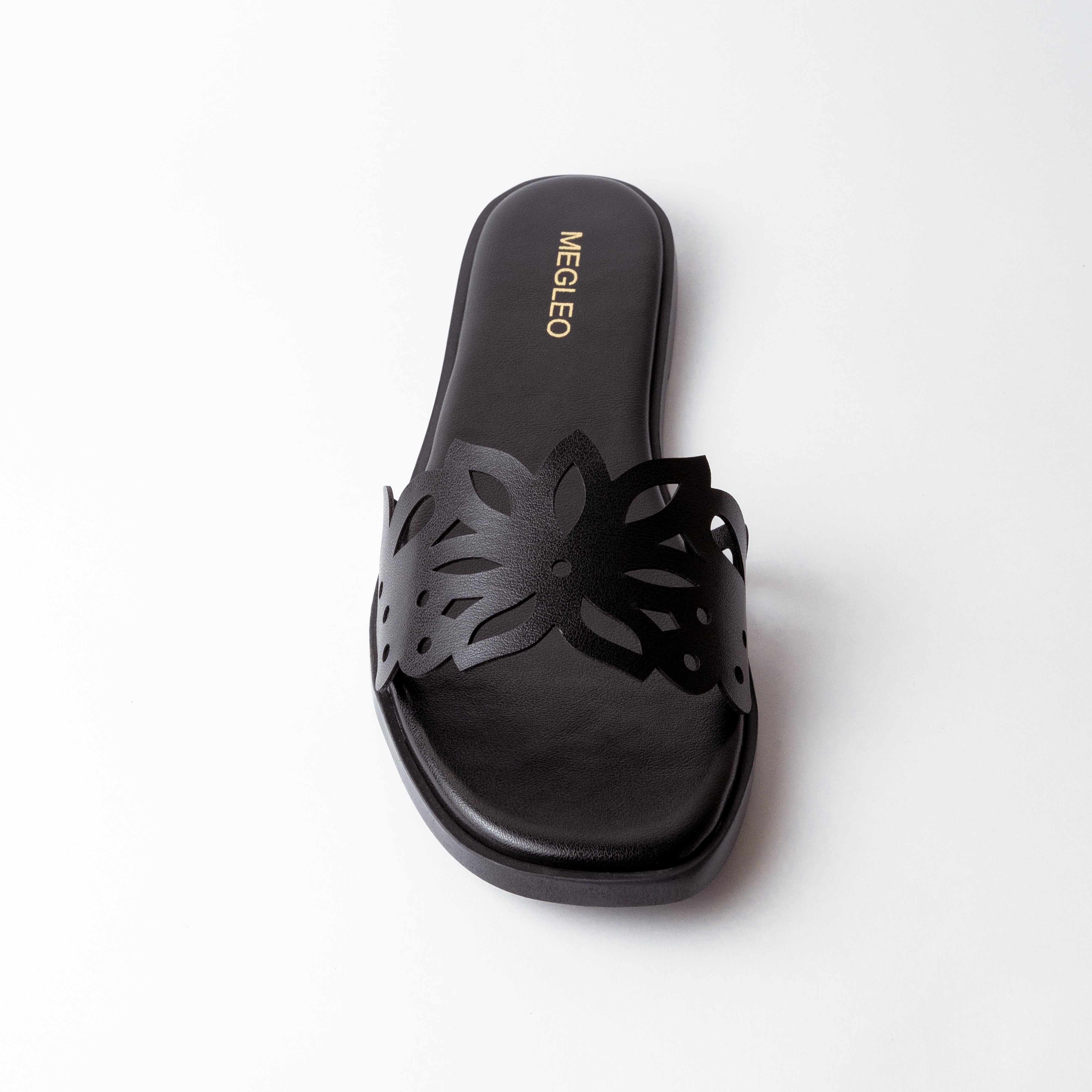 Image of Carve Vegan Flats - Black