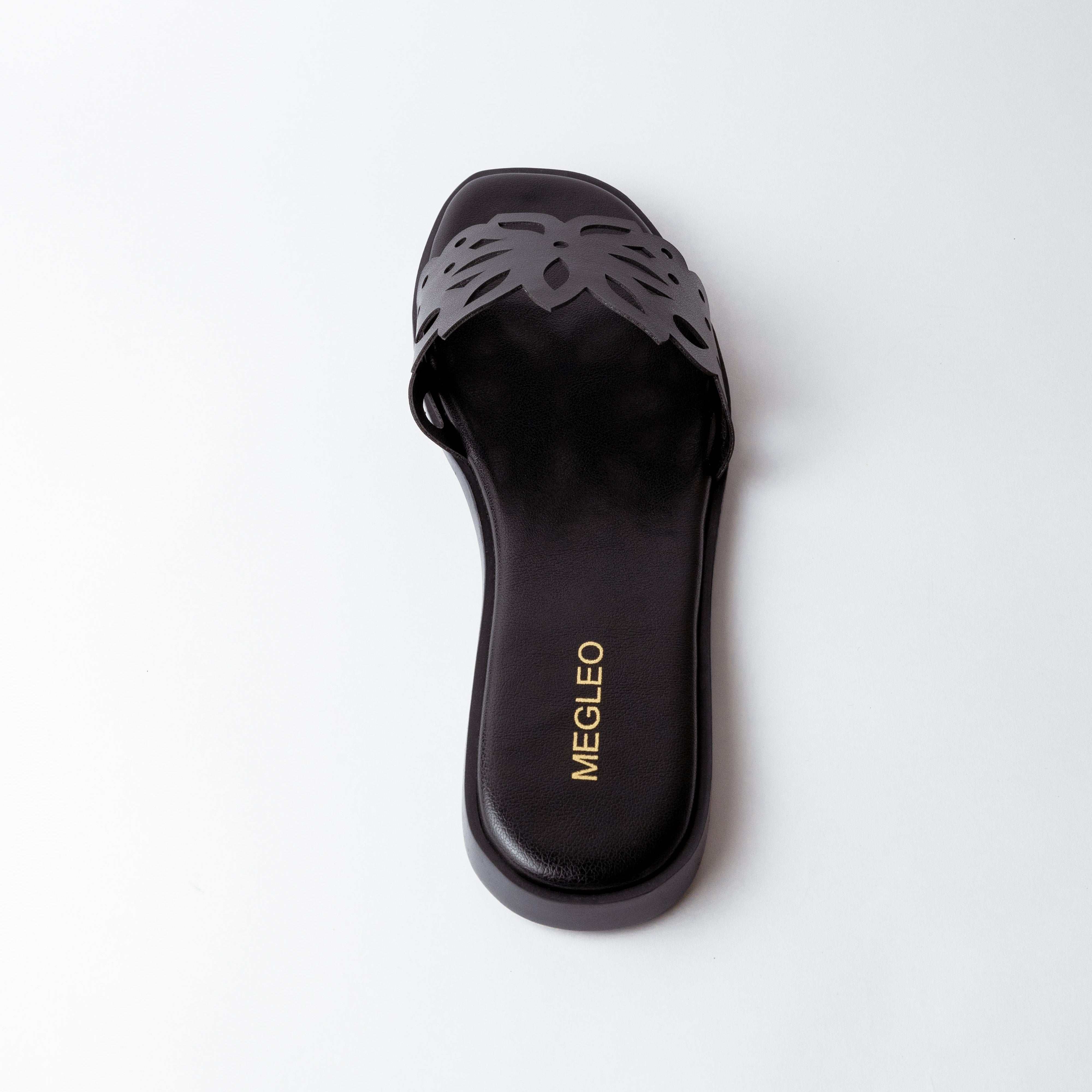 Image of Carve Vegan Flats - Black